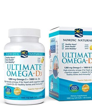 Nordic Naturals Ultimate Omega-D3, 60ct