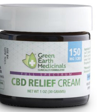 Green Earth Medicinals Relief Cream, 1oz