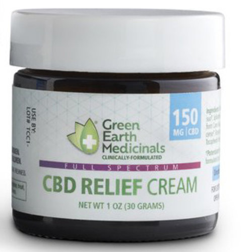 GREEN EARTH MEDICINALS Green Earth Medicinals Relief Cream, 1oz