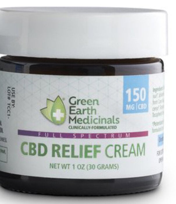 GREEN EARTH MEDICINALS Green Earth Medicinals Relief Cream, 1oz