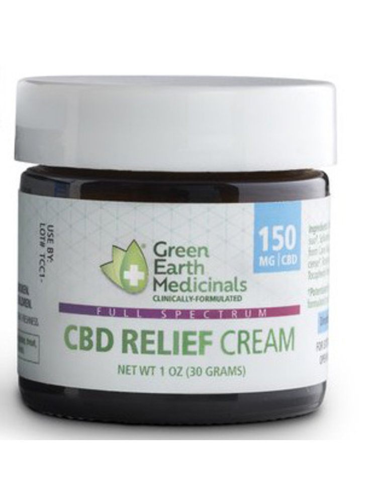 GREEN EARTH MEDICINALS Green Earth Medicinals Relief Cream, 1oz