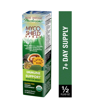 Host Defense Mycoshield Spray, Winter Mist, 0.5oz.