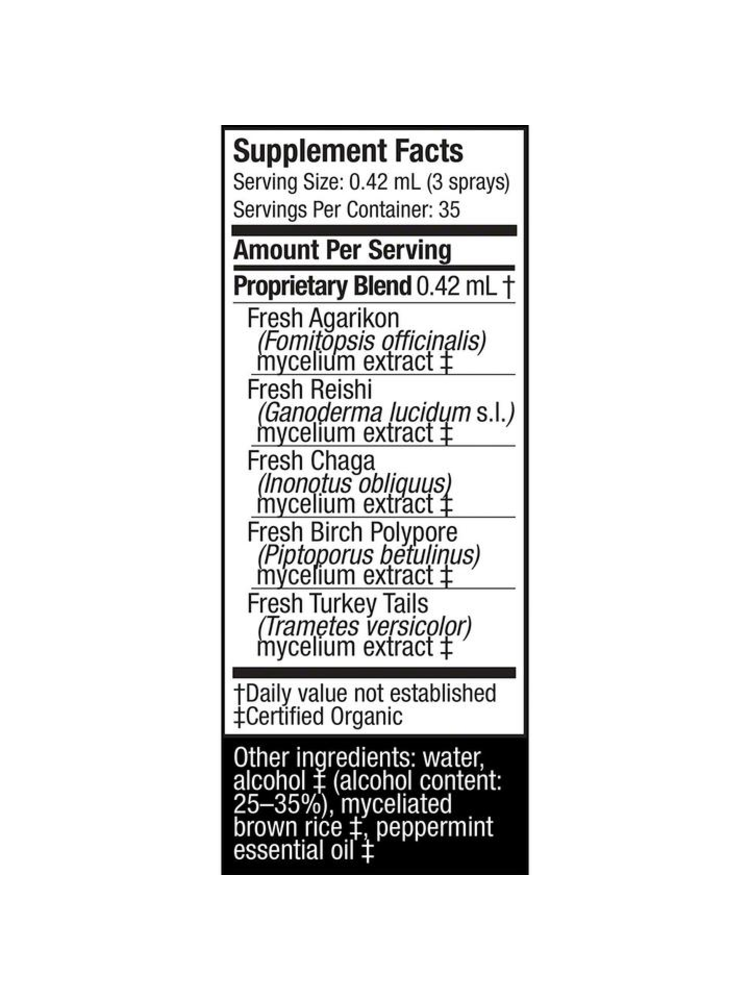 HOST DEFENSE Host Defense Mycoshield Spray, Peppermint, 0.5oz.