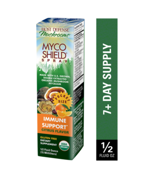 Host Defense Mycoshield Spray, Citrus, 0.5oz.