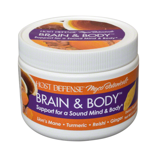 HOST DEFENSE Host Defense Mycobotanicals Brain & Body Powder, 3.5oz. HOST DEFENSE Host Defense Mycobotanicals Brain & Body Powder, 3.5oz.