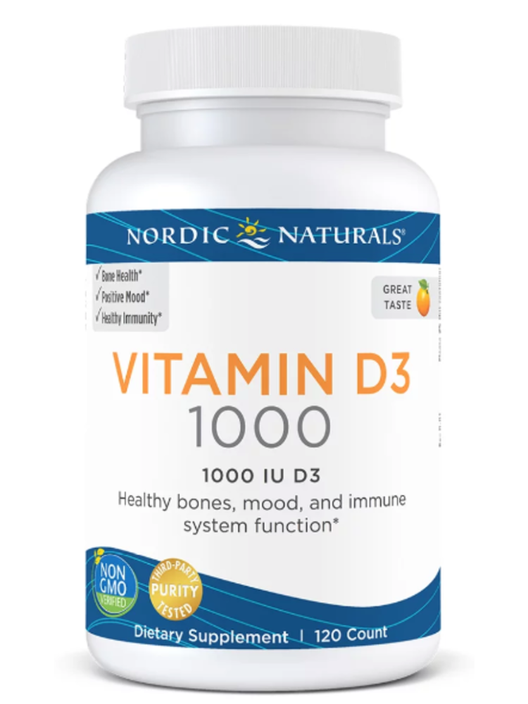 Nordic Naturals Nordic Naturals Vitamin D3 120ct