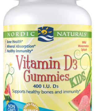 Nordic Naturals Vitamin D3 Kids Gummies, 60ct