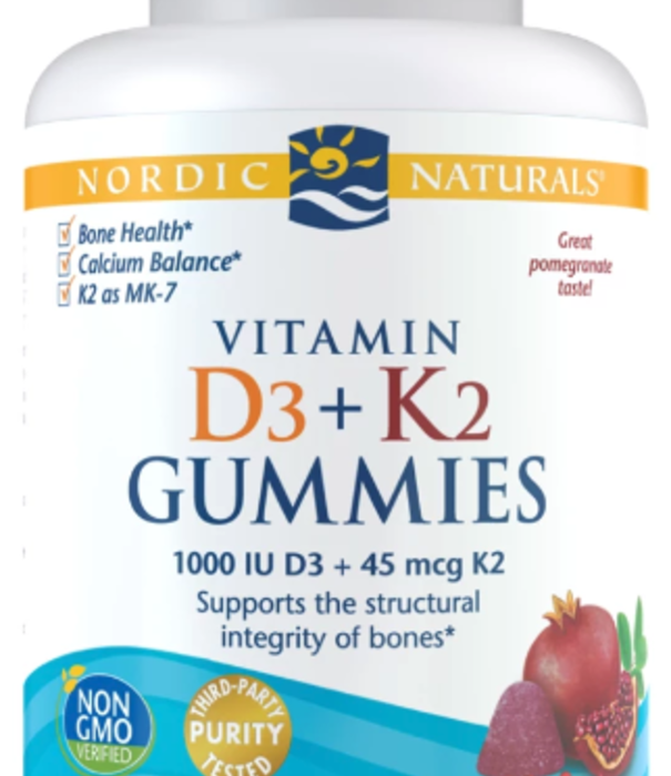Nordic Naturals Nordic Naturals Vit D3 + K2 Gummies, 60ct