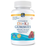 Nordic Naturals Vit D3 + K2 Gummies, 60ct