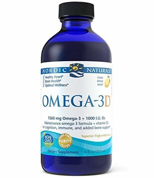 Nordic Naturals Omega-3D, 8oz.