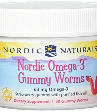 Nordic Naturals Omega-3 Gummy Worms, 30ct