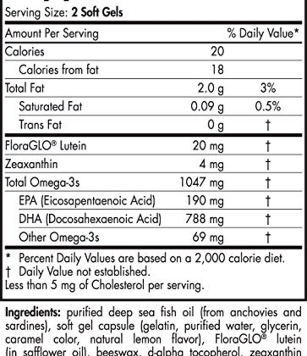 Nordic Naturals Nordic Naturals Omega Vision, 60ct