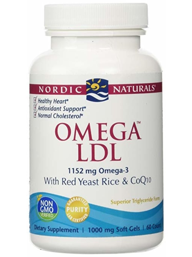 Nordic Naturals Nordic Naturals Omega LDL w/CoQ10, 60ct