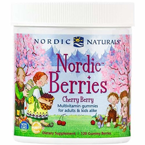 Nordic Naturals Nordic Naturals Nordic Berries, Cherry Berry, 120ct Nordic Naturals Nordic Naturals Nordic Berries, Cherry Berry, 120ct
