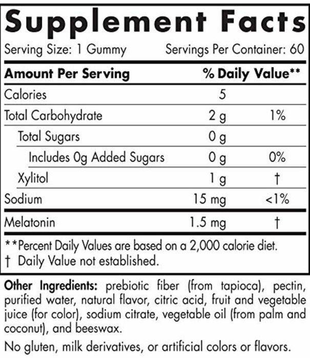 Nordic Naturals Nordic Naturals Melatonin Gummies, 60ct