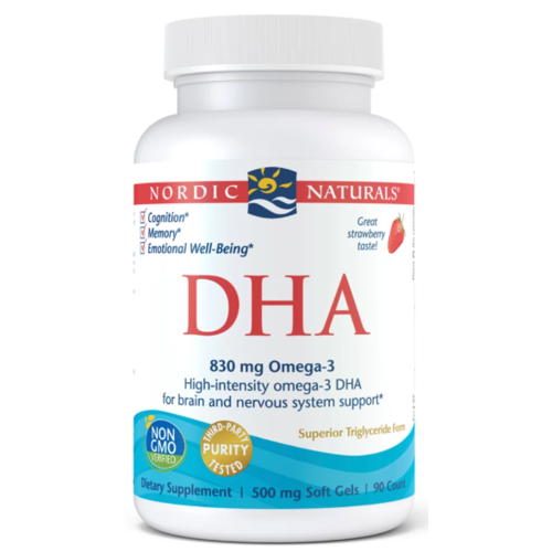 Nordic Naturals Nordic Naturals DHA Strawberry, 90ct - b Nordic Naturals Nordic Naturals DHA Strawberry, 90ct - b
