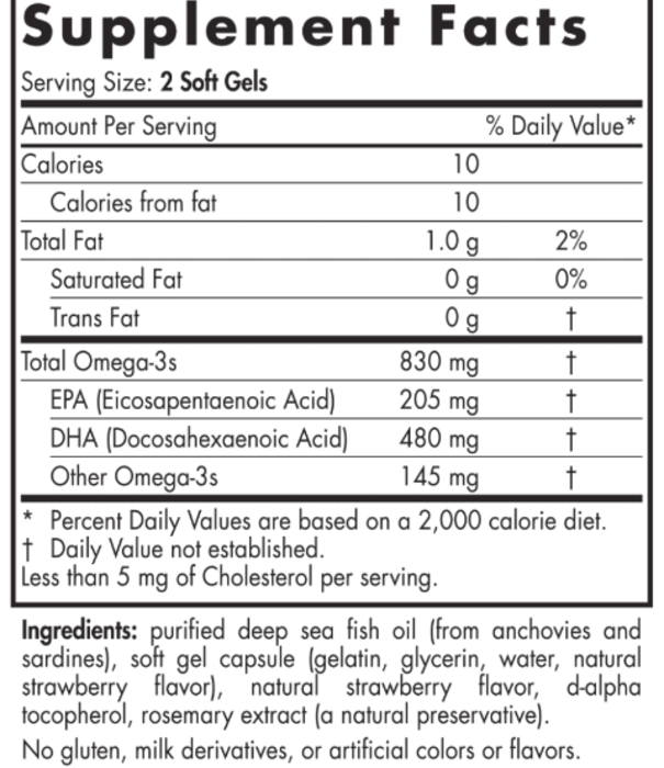 Nordic Naturals Nordic Naturals DHA Strawberry, 90ct