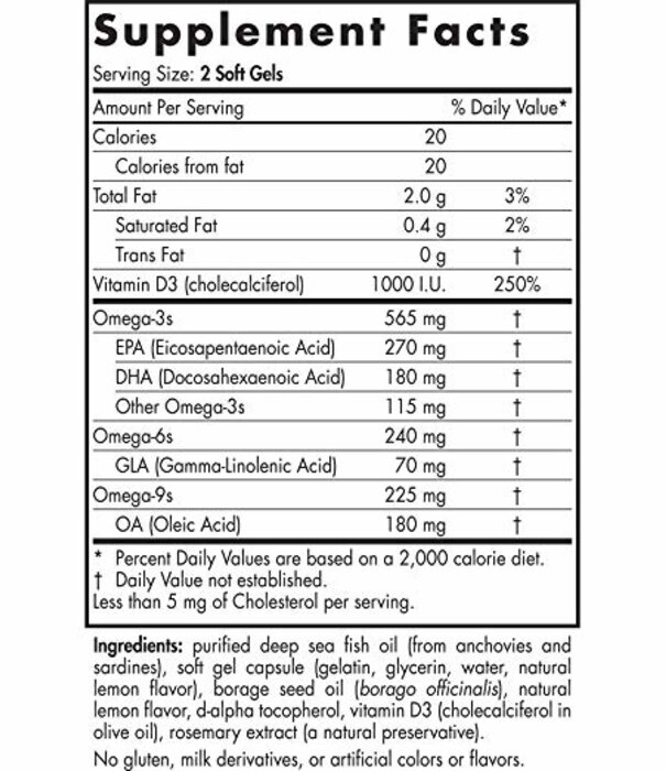 Nordic Naturals Nordic Naturals Complete Omega-D3, 120ct