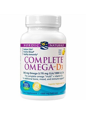 Nordic Naturals Nordic Naturals Complete Omega D3, 60ct