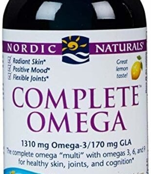 Nordic Naturals Complete Omega 3-6-9, Lemon, 8oz