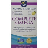 Nordic Naturals Complete Omega, Lemon, 60ct
