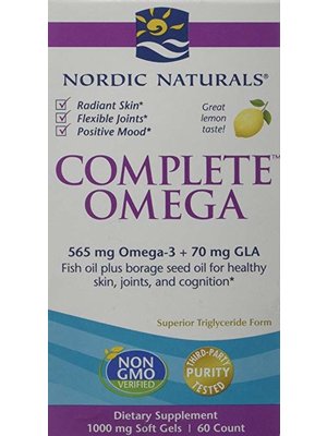 Nordic Naturals Nordic Naturals Complete Omega 3-6-9, Lemon, 60ct