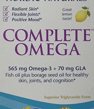 Nordic Naturals Complete Omega, Lemon, 60ct