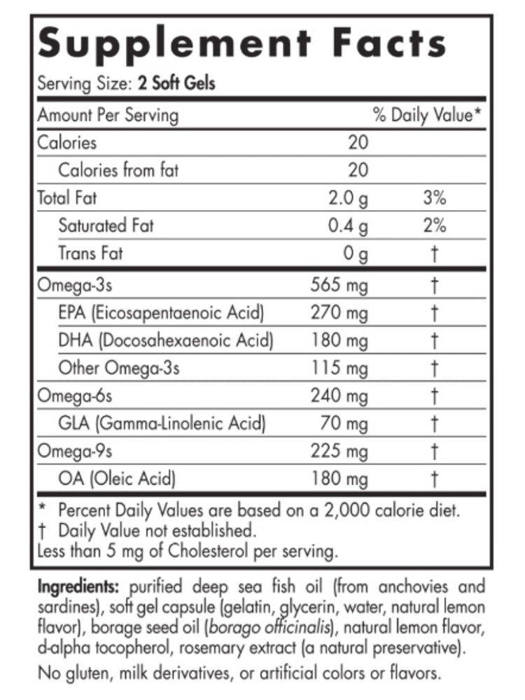 Nordic Naturals Nordic Naturals Complete Omega, 120ct