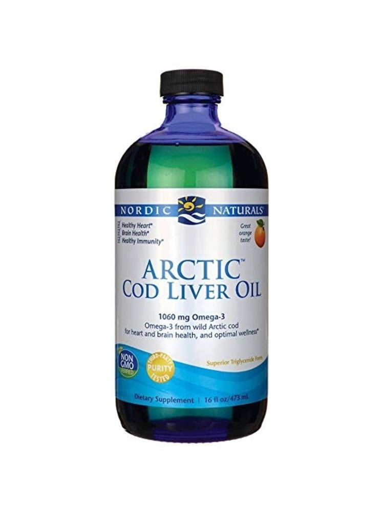 Nordic Naturals Nordic Naturals Arctic Cod Liver Oil, Orange, 16oz.