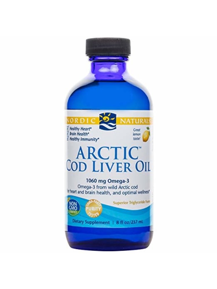 Nordic Naturals Nordic Naturals Arctic-D Cod Liver Oil, Lemon, 8oz