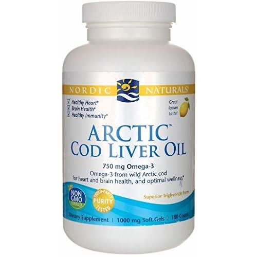 Nordic Naturals Nordic Naturals Arctic Cod Liver Oil Lemon, 90ct