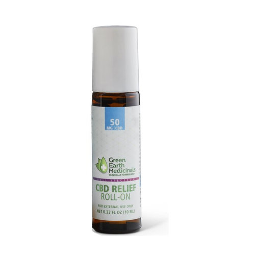 GREEN EARTH MEDICINALS Green Earth Medicinals CBD Relief Roll-On, 10ml GREEN EARTH MEDICINALS Green Earth Medicinals CBD Relief Roll-On, 10ml
