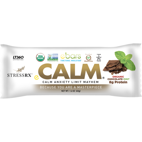 ebars CALM Bar, Choc Mint, Organic, 1.6oz. ebars CALM Bar, Choc Mint, Organic, 1.6oz.