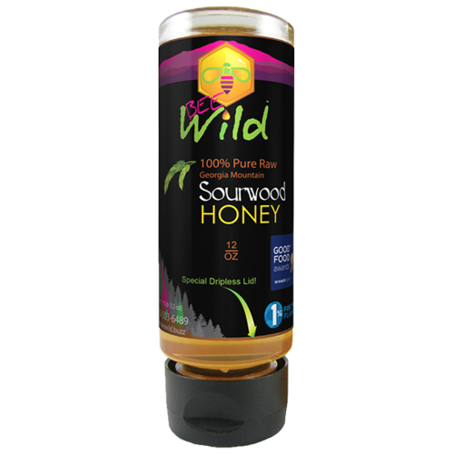 Bee Wild Bee Wild Sourwood Honey 12oz Bee Wild Bee Wild Sourwood Honey 12oz