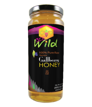 Bee Wild Gallberry Honey 24oz DISCO