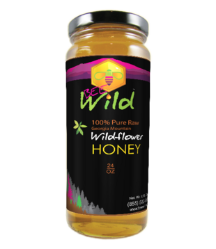 Bee Wild Wildflower Honey 24oz