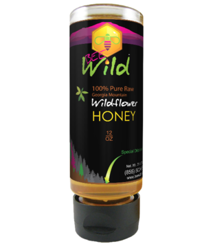 Bee Wild Wildflower Honey 12oz