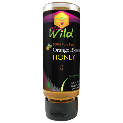 Bee Wild Bee Wild Orange Blossom Honey 12oz Bee Wild Bee Wild Orange Blossom Honey 12oz