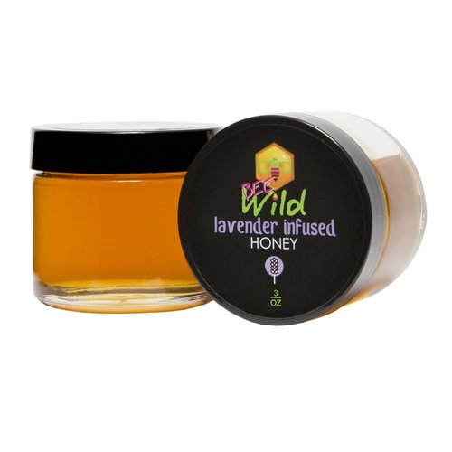 Bee Wild Bee Wild Lavender Infused Honey 3oz Bee Wild Bee Wild Lavender Infused Honey 3oz