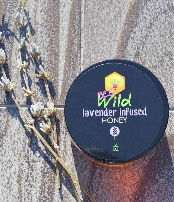 Bee Wild Bee Wild Lavender Infused Honey 3oz