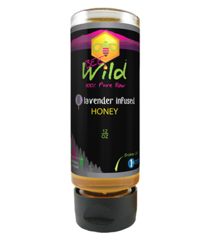 Bee Wild Lavender Infused Honey 12oz