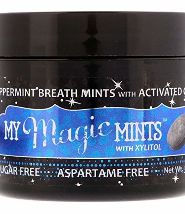 My Magic Mud My Magic Mud Charcoal Mints, Peppermint, 1.23oz.
