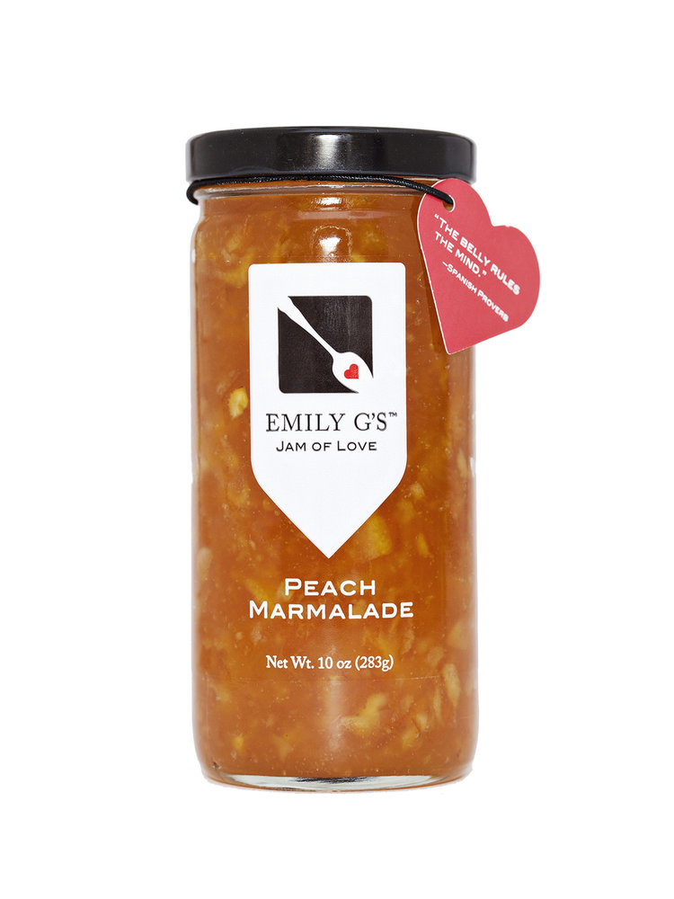 Emily G's Emily G's Peach Marmalade Jam, 10oz.