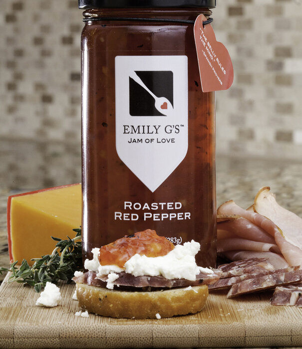 Emily G's Emily G's Roasted Red Pepper Jam, 10oz.