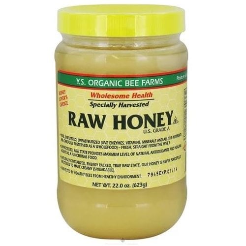 Y. S. Bee Organics Y.S. Bee Organics Raw Honey, 22oz.