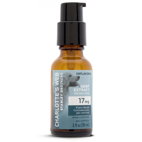 CHARLOTTE'S WEB Charlotte's Web PAWS, Unflavored 17mg, 30ml CHARLOTTE'S WEB Charlotte's Web PAWS, Unflavored 17mg, 30ml