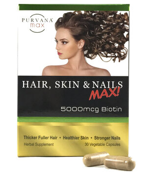 Wellgenix Purvana Max Hair, Skin & Nails 30cp