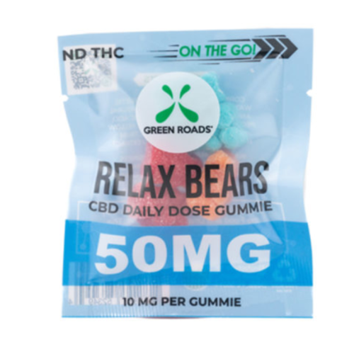 GREEN ROADS Green Roads Relax Bear 50mg, Single GREEN ROADS Green Roads Relax Bear 50mg, Single