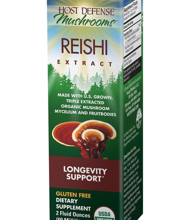 HOST DEFENSE Host Defense Reishi Extract, 2oz.