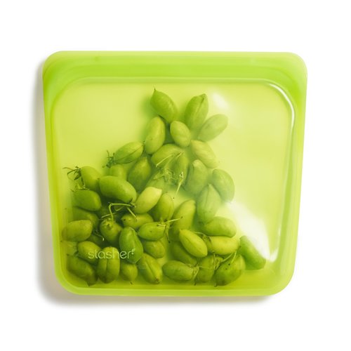 Stasher Stasher Sandwich Bag -Medium, Lime Stasher Stasher Sandwich Bag -Medium, Lime